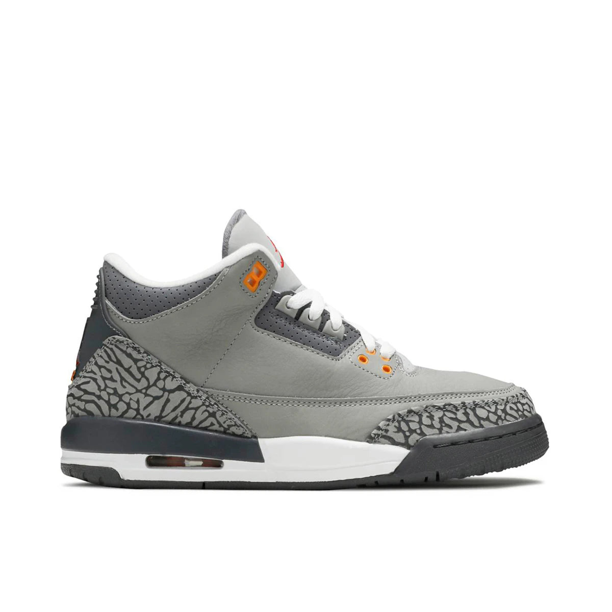 AIR JORDAN 3 COOL GREY 2019 (GS) UK4.5 (USED)