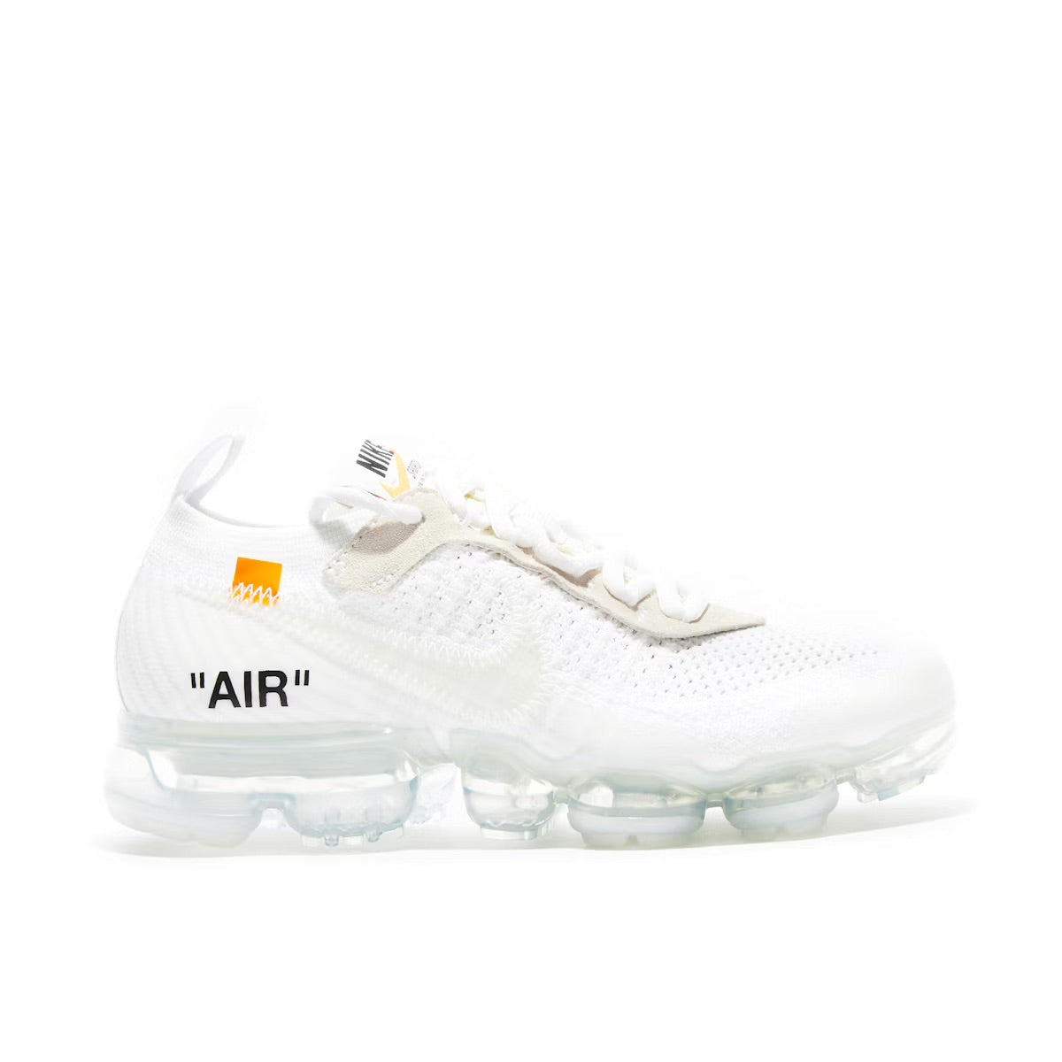 OFF WHITE X NIKE AIR VAPORMAX WHITE UK7.5 (USED)