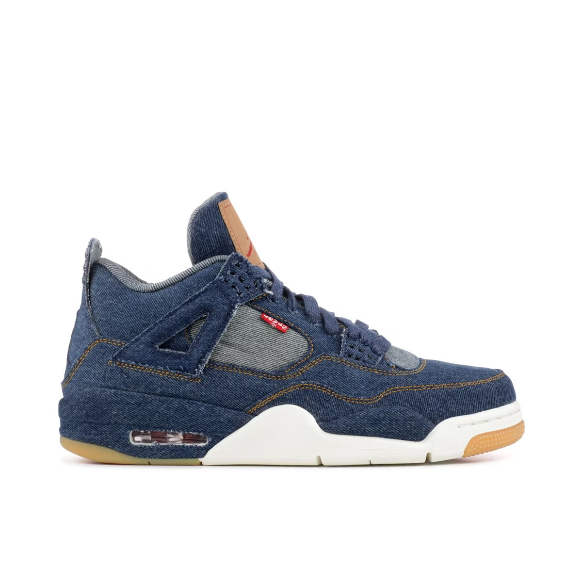 AIR JORDAN 4 LEVIS BLUE UK6 (USED)