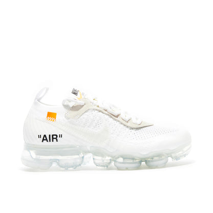 OFF-WHITE X NIKE AIR VAPORMAX WHITE UK4.5 (USED)