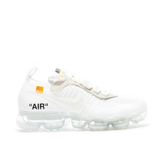 OFF-WHITE X NIKE AIR VAPORMAX WHITE UK4.5 (USED)