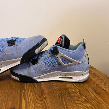 AIR JORDAN 4 UNIVERSITY BLUE UK8 (USED)