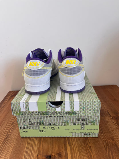 NIKE DUNK LOW UNION COURT PURPLE UK8 (USED)