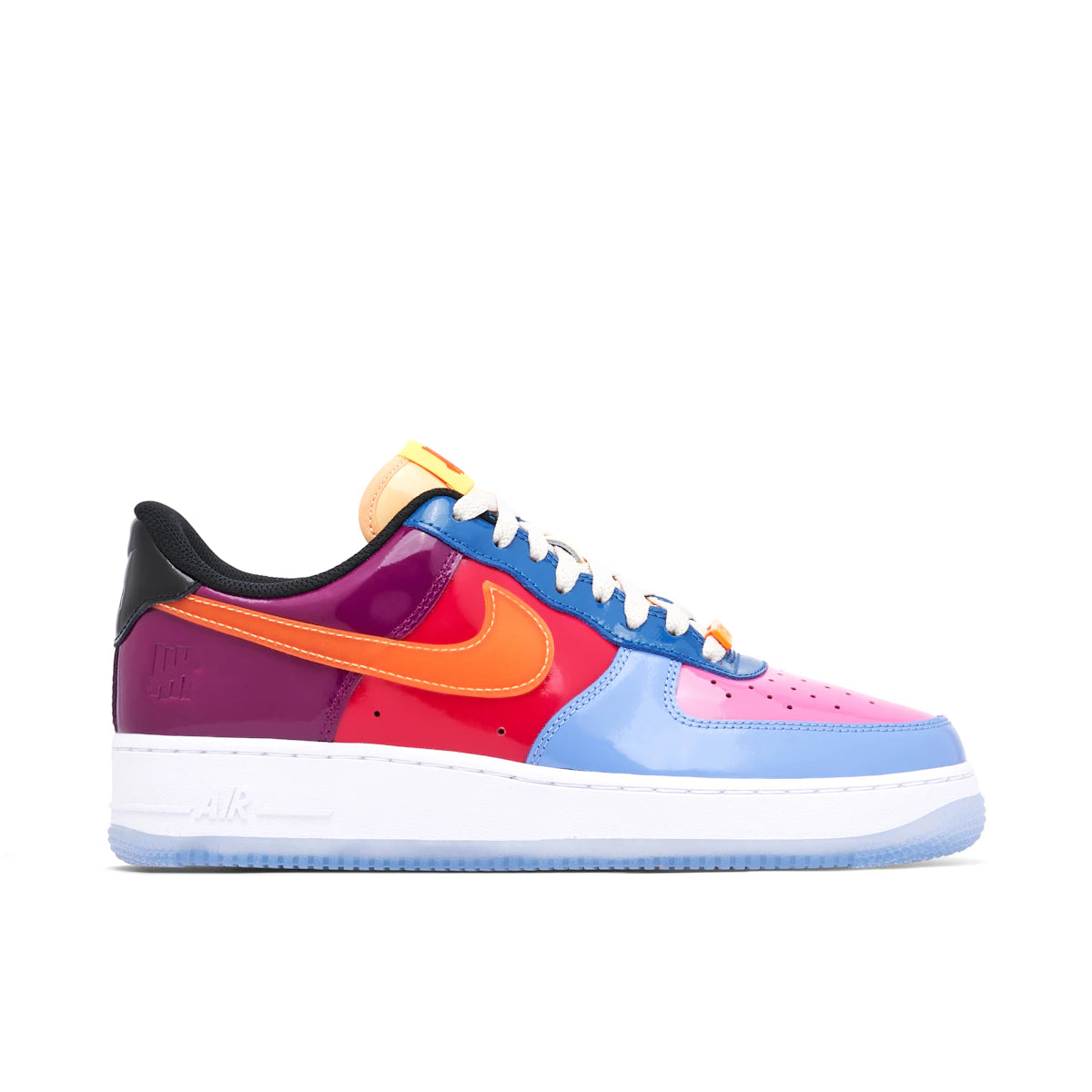 NIKE AIR FORCE 1 LOW UNDEFEATED TOTAL ORANGE UK9 (USED)