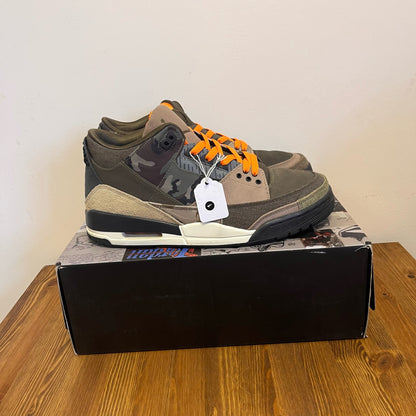 AIR JORDAN 3 PATCHWORK CAMO UK9 (USED)