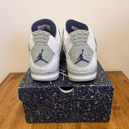 AIR JORDAN 4 MIDNIGHT NAVY UK10 (NEW)