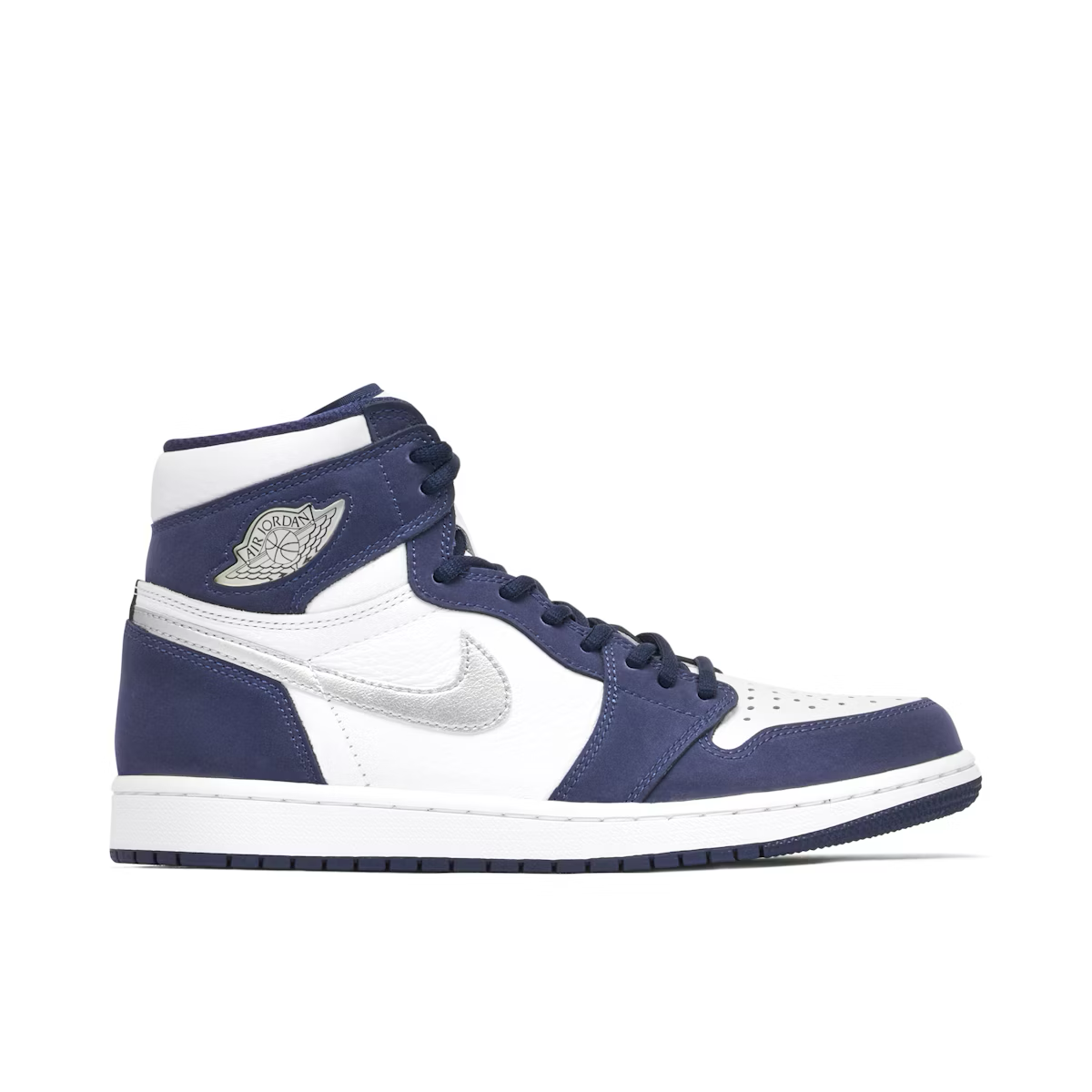 AIR JORDAN 1 HIGH CO JP MIDNIGHT NAVY UK9 (USED)