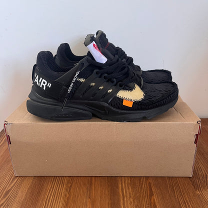 OFF-WHITE X NIKE AIR PRESTO BLACK UK6 (USED)