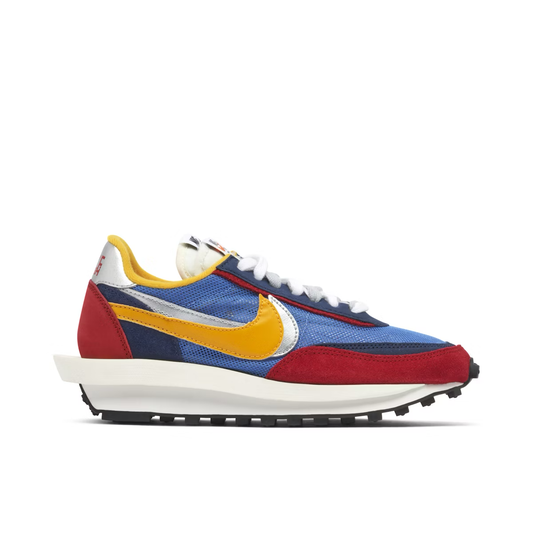 NIKE LD WAFFLE SACAI BLUE RED UK10 (USED)