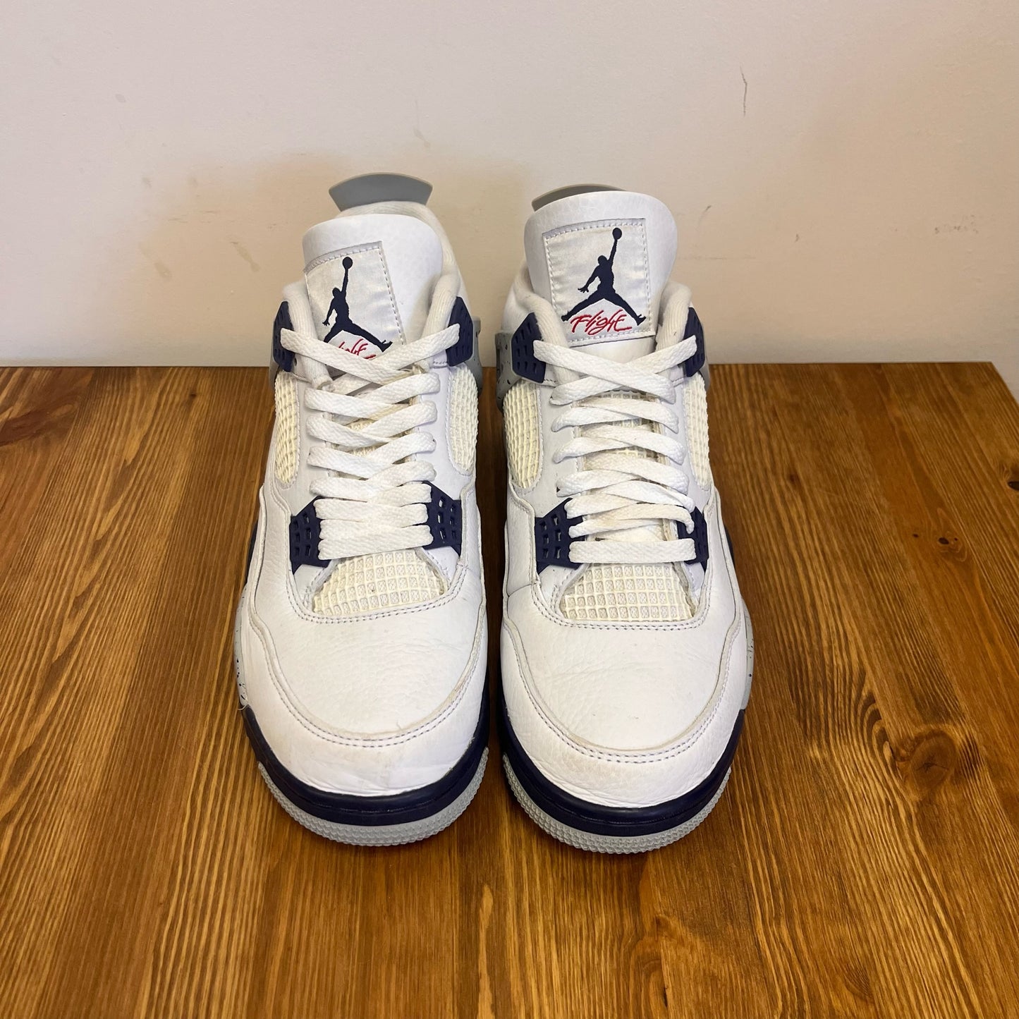 AIR JORDAN 4 MIDNIGHT NAVY UK8.5 (USED)