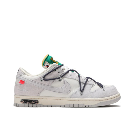 OFF-WHITE X NIKE DUNK LOW LOT 20 UK7.5 (USED)