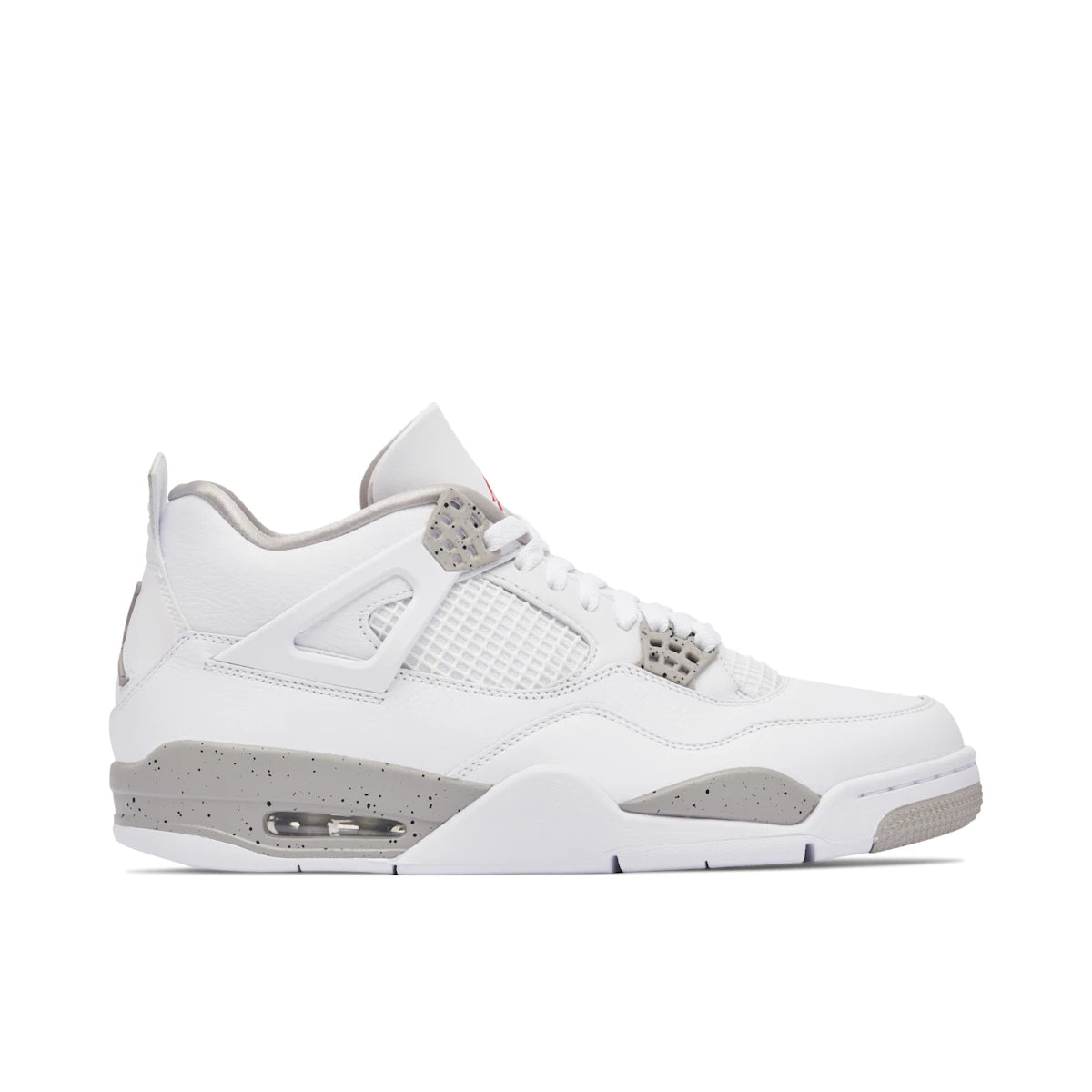 AIR JORDAN 4 WHITE OREO UK10 (USED)