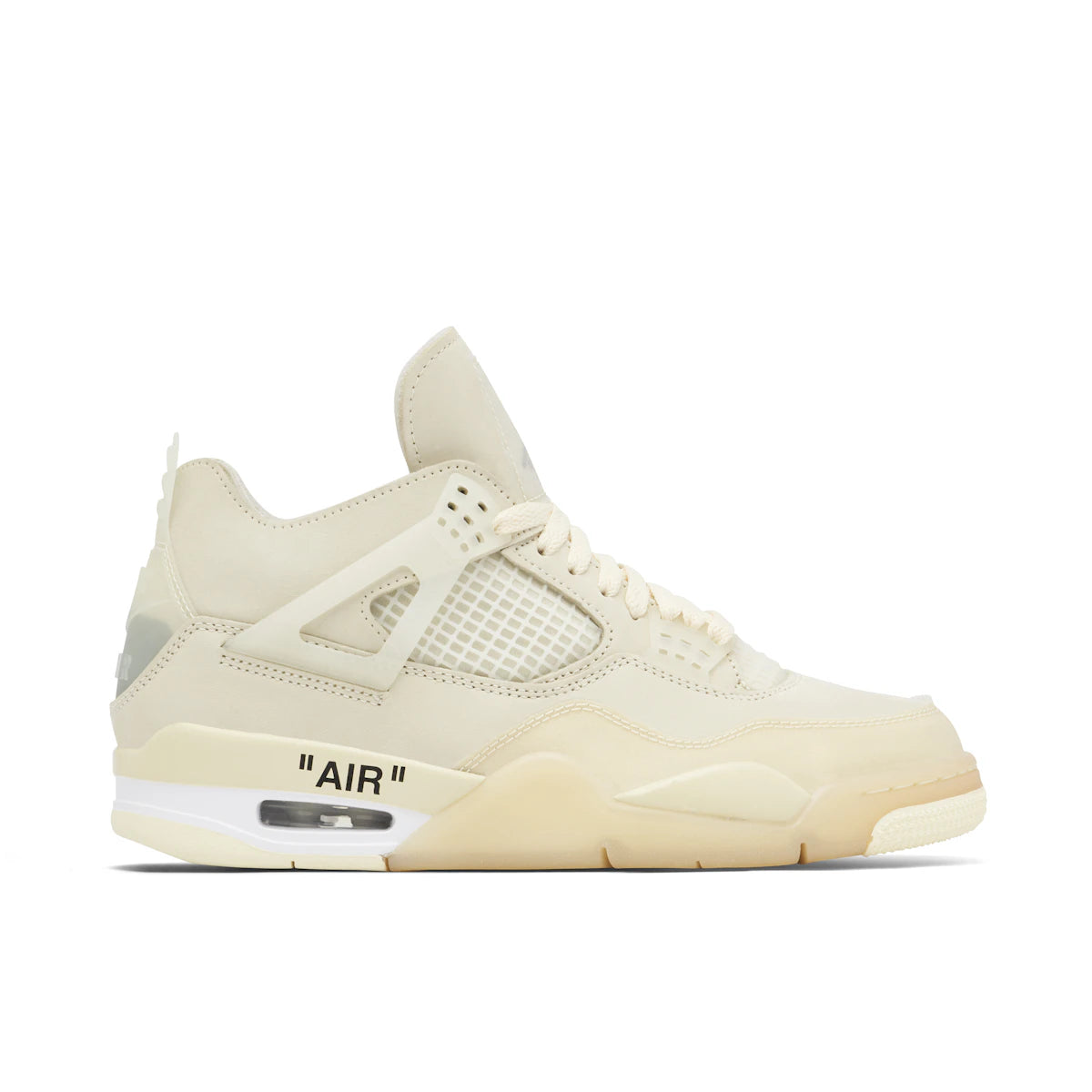 OFF-WHITE X AIR JORDAN 4 SAIL (W) UK6 (USED)