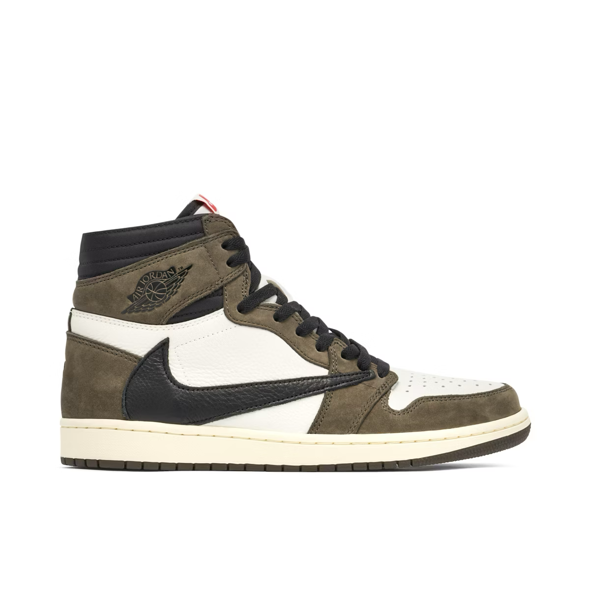 AIR JORDAN 1 HIGH TRAVIS SCOTT MOCHA UK8 (USED)