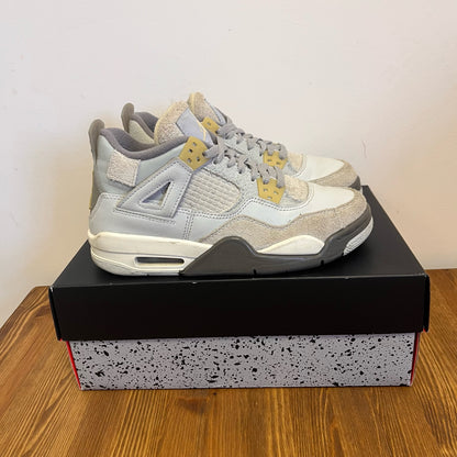 AIR JORDAN 4 CRAFT PHOTON DUST (GS) UK4 (USED)