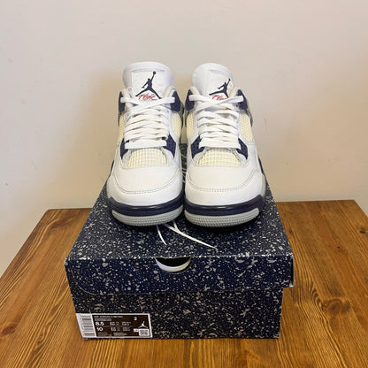 AIR JORDAN 4 MIDNIGHT NAVY UK7.5 (USED)