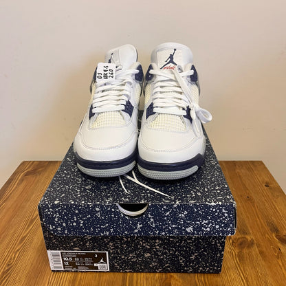 AIR JORDAN 4 MIDNIGHT NAVY UK10 (NEW)