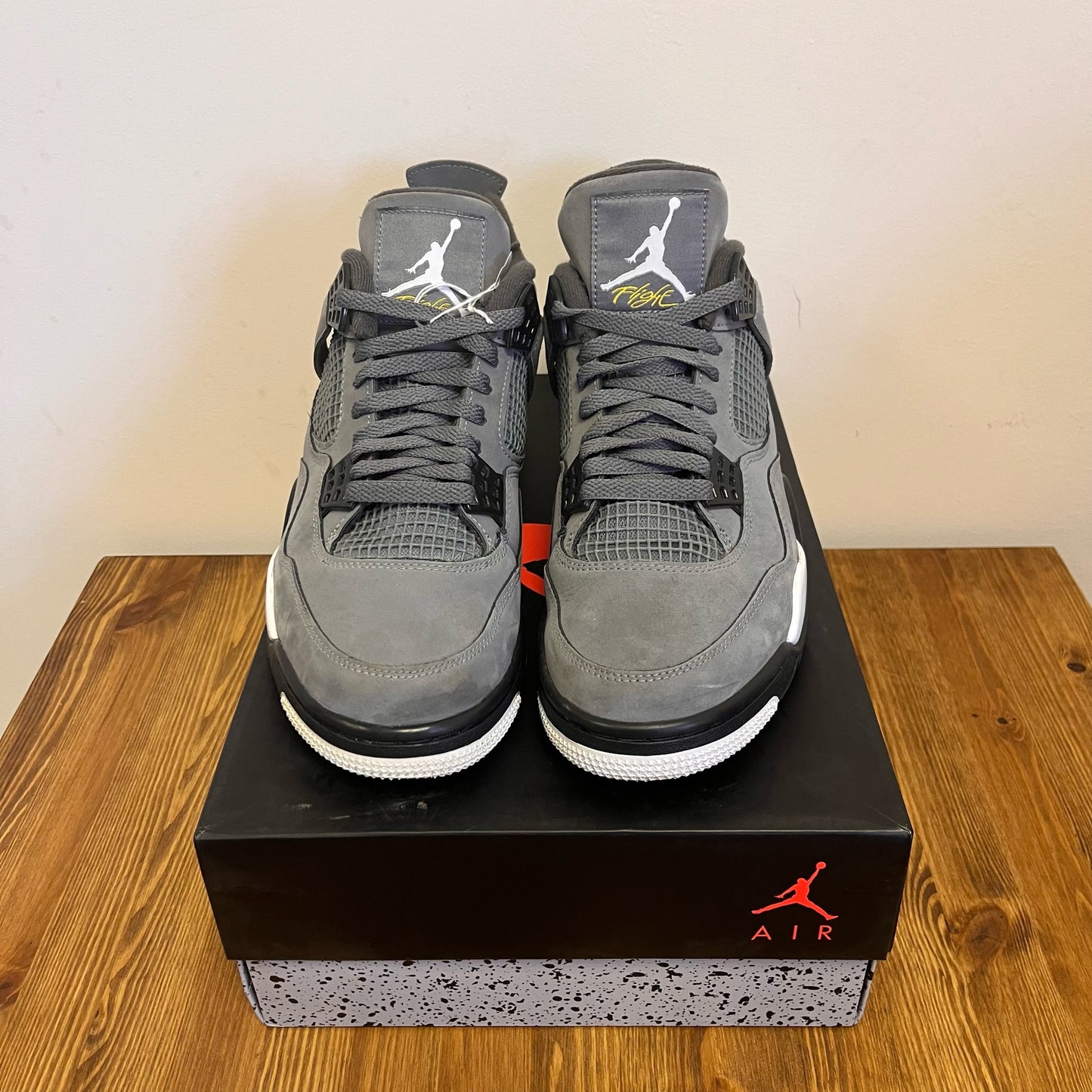 AIR JORDAN 4 COOL GREY 2019 UK8 (USED)