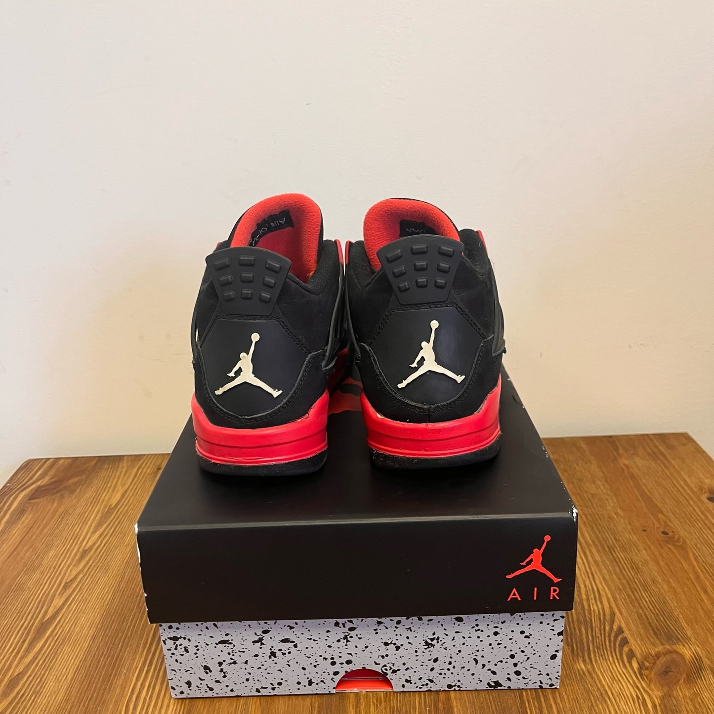 AIR JORDAN 4 RED THUNDER (GS) UK4 (USED)