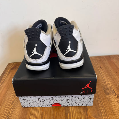 AIR JORDAN 4 MILITARY BLACK (GS) UK5.5 (USED)