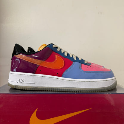 NIKE AIR FORCE 1 LOW UNDEFEATED TOTAL ORANGE UK9 (USED)