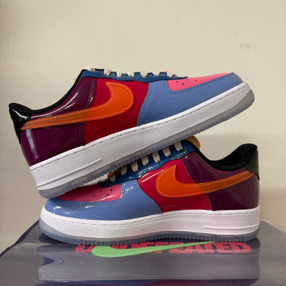 NIKE AIR FORCE 1 LOW UNDEFEATED TOTAL ORANGE UK6 (NEW)