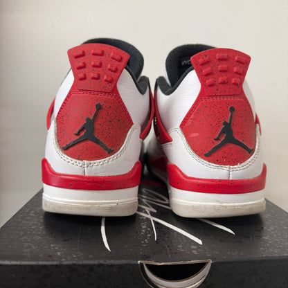 AIR JORDAN 4 RED CEMENT (GS) UK5.5 (USED)