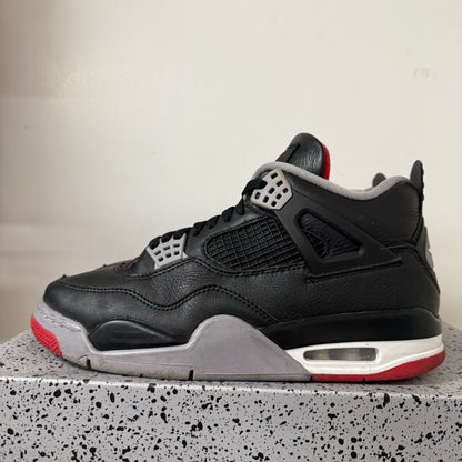 AIR JORDAN 4 BRED REIMAGINED UK8 (USED)