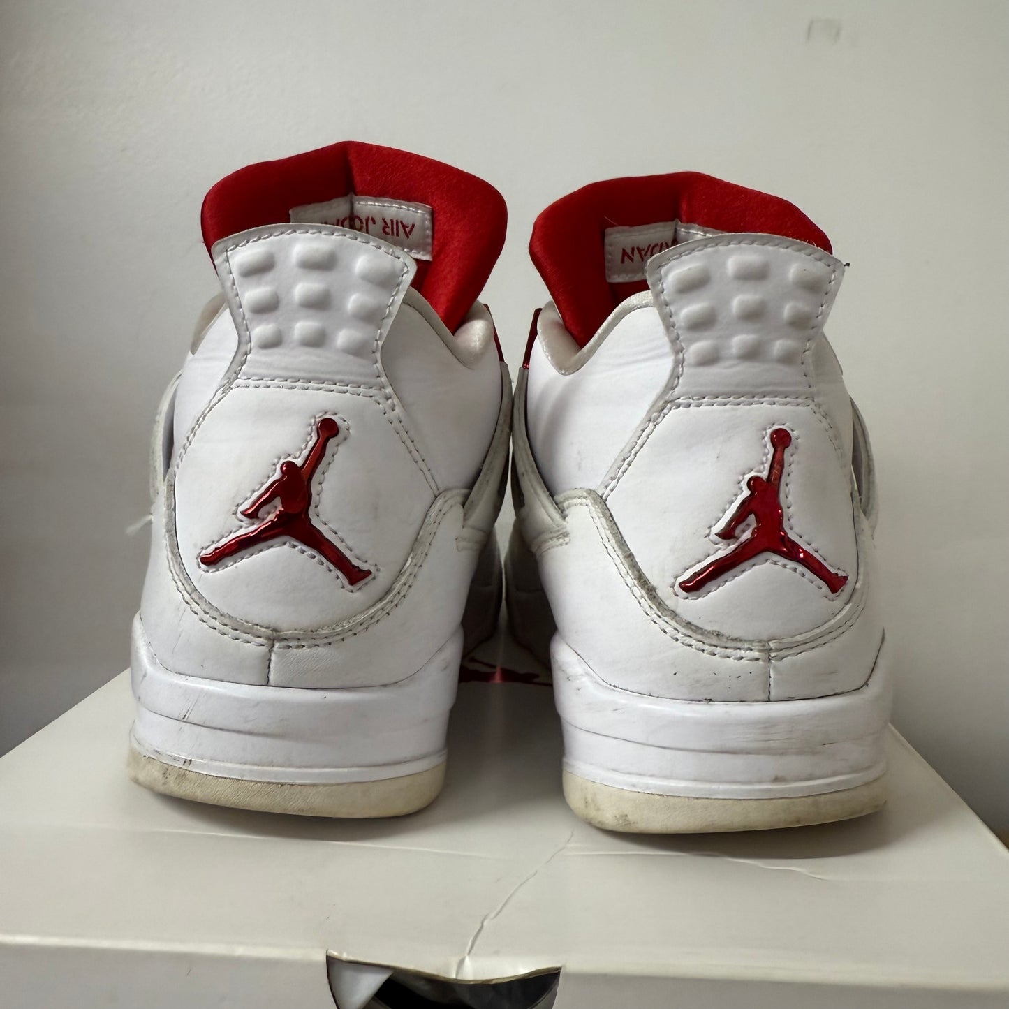 AIR JORDAN 4 METALLIC RED (GS) UK6 (USED)