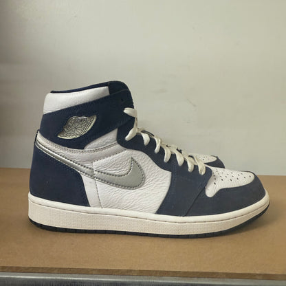 AIR JORDAN 1 HIGH CO JP MIDNIGHT NAVY UK7.5 (USED)