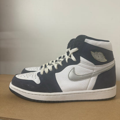 AIR JORDAN 1 HIGH CO JP MIDNIGHT NAVY UK7.5 (USED)