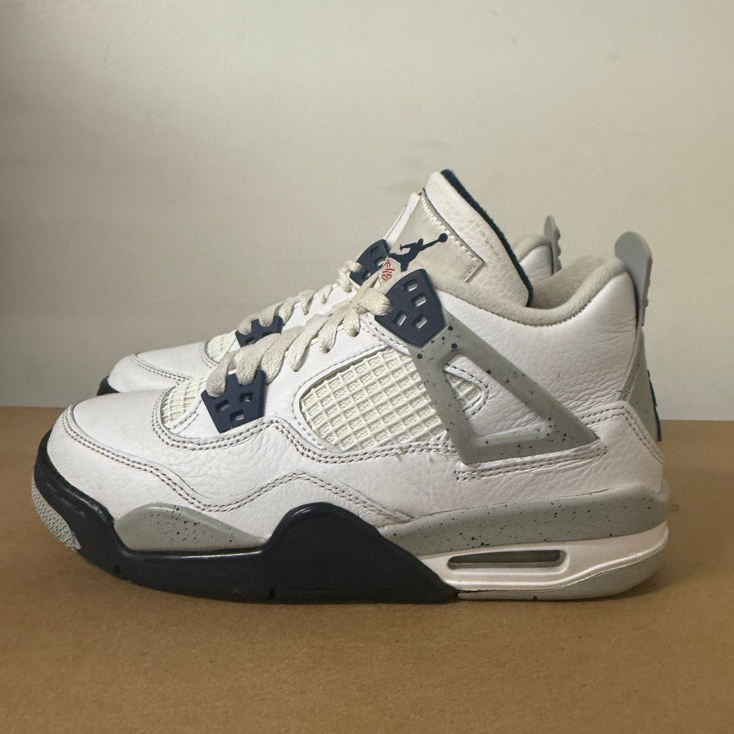 AIR JORDAN 4 MIDNIGHT NAVY (GS) UK4 (USED)