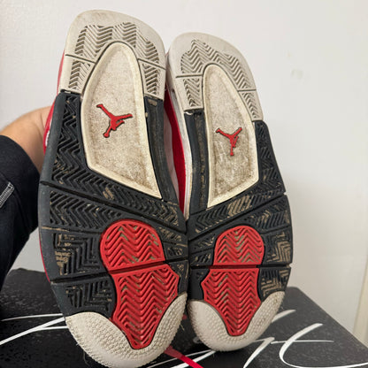 AIR JORDAN 4 RED CEMENT UK7.5 (USED)