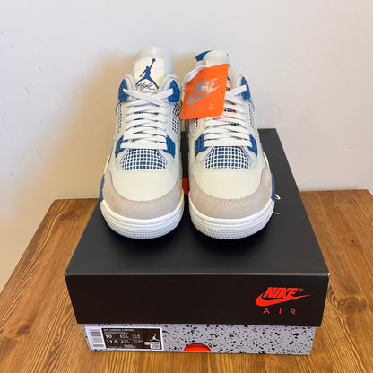 AIR JORDAN 4 INDUSTRIAL BLUE UK9 (NEW)