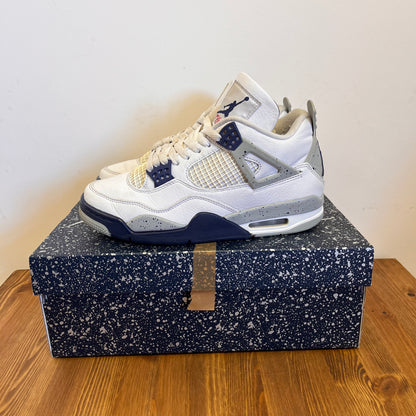 AIR JORDAN 4 MIDNIGHT NAVY UK6 (USED)