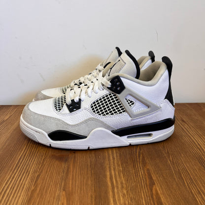 AIR JORDAN 4 MILITARY BLACK (GS) UK5 (USED)