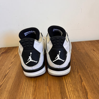 AIR JORDAN 4 MILITARY BLACK (GS) UK5 (USED)