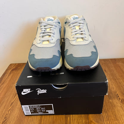 NIKE AIR MAX 1 PATTA AQUA UK8.5 (USED)