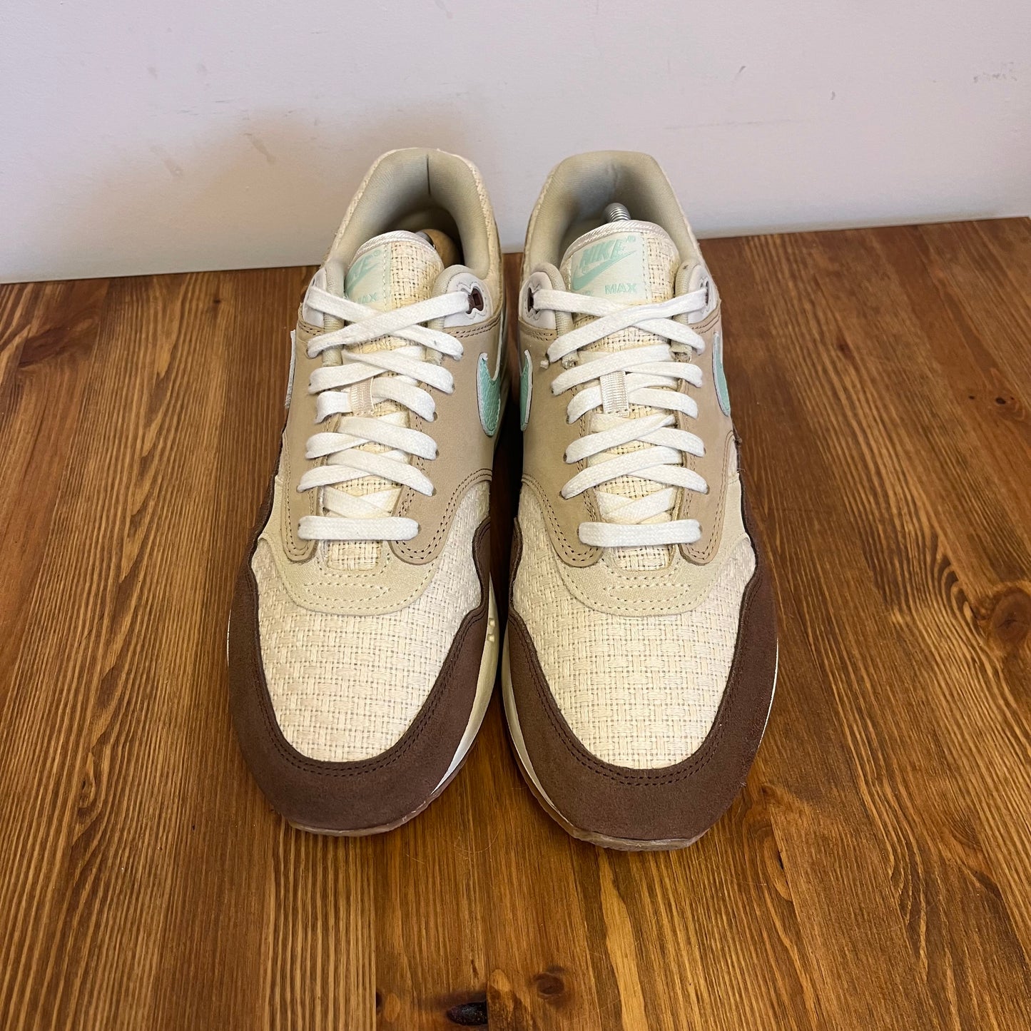 NIKE AIR MAX 1 CREPE BROWN UK9 (USED)