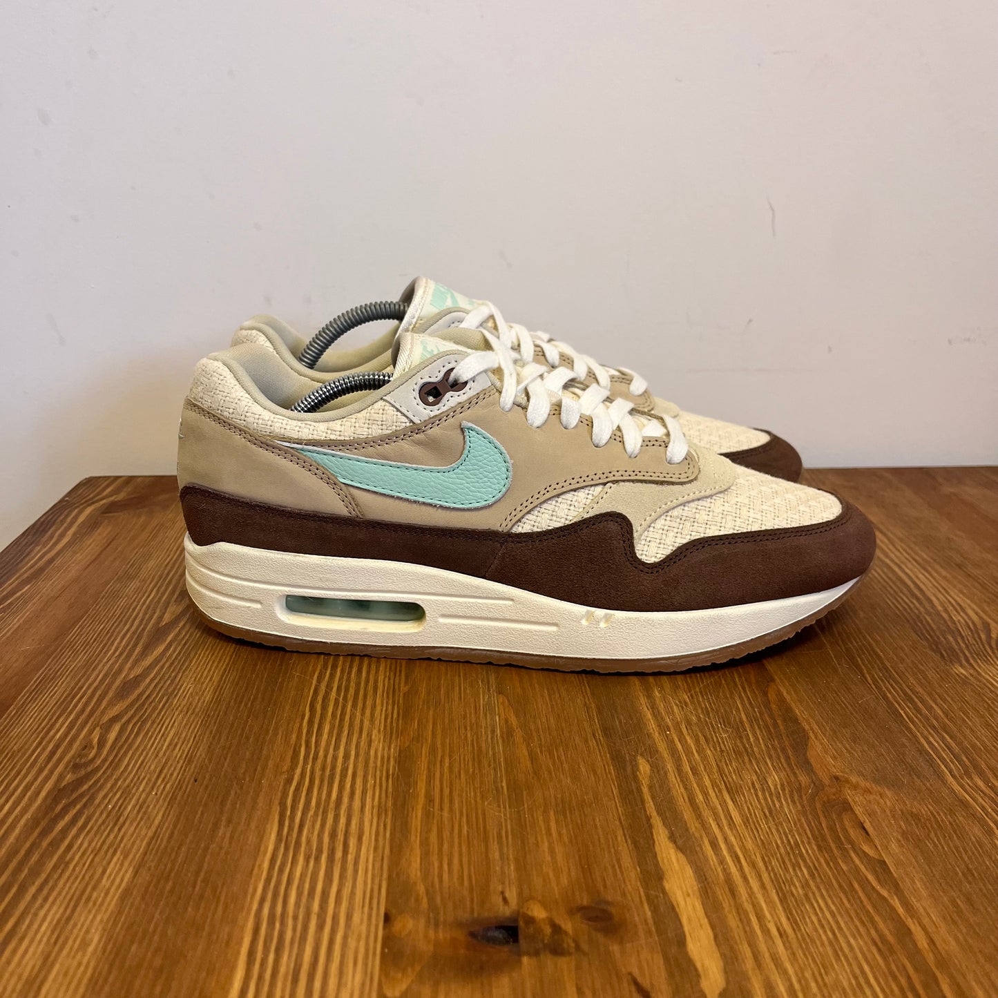 NIKE AIR MAX 1 CREPE BROWN UK9 (USED)