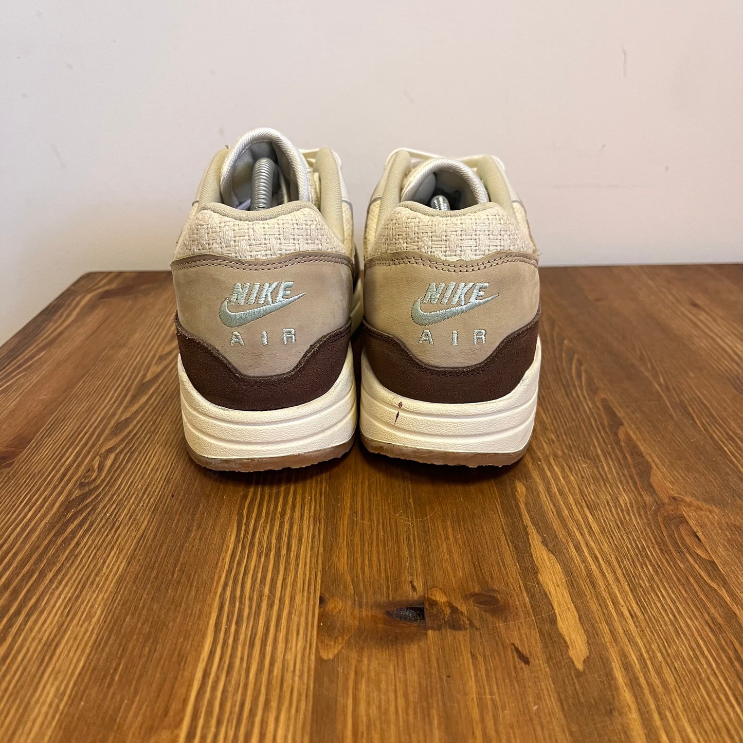 NIKE AIR MAX 1 CREPE BROWN UK9 (USED)