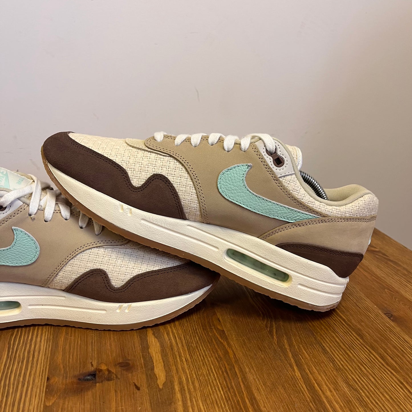 NIKE AIR MAX 1 CREPE BROWN UK9 (USED)