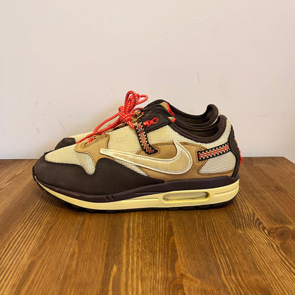 NIKE AIR MAX 1 TRAVIS SCOTT BROWN UK8.5 (USED)