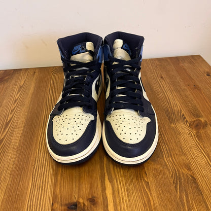 AIR JORDAN 1 HIGH OBSIDIAN UK6 (USED)