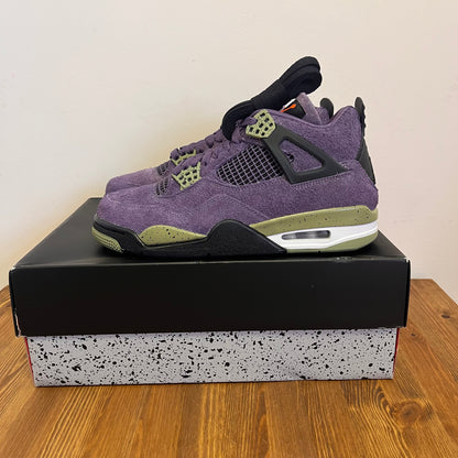 AIR JORDAN 4 CANYON PURPLE (W) UK6.5 (NEW)