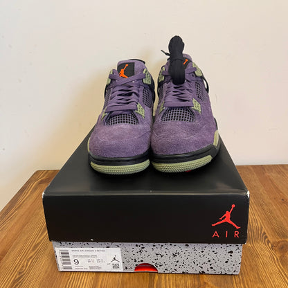 AIR JORDAN 4 CANYON PURPLE (W) UK6.5 (NEW)