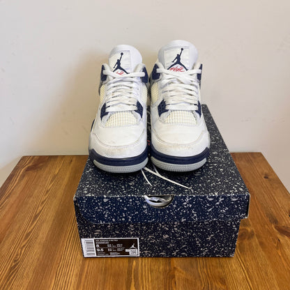 AIR JORDAN 4 MIDNIGHT NAVY UK7 (USED)