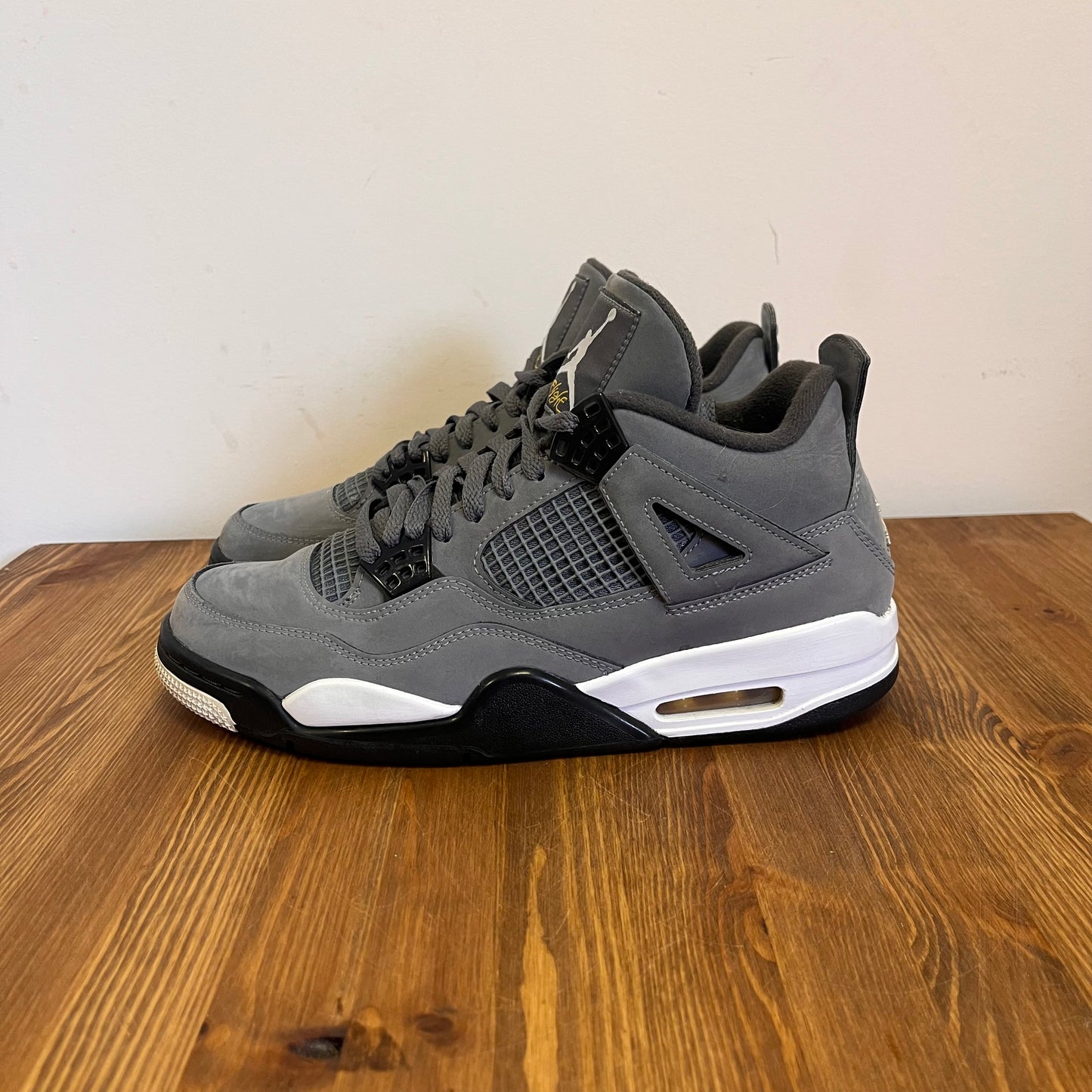 AIR JORDAN 4 COOL GREY 2019 UK7.5 (USED)