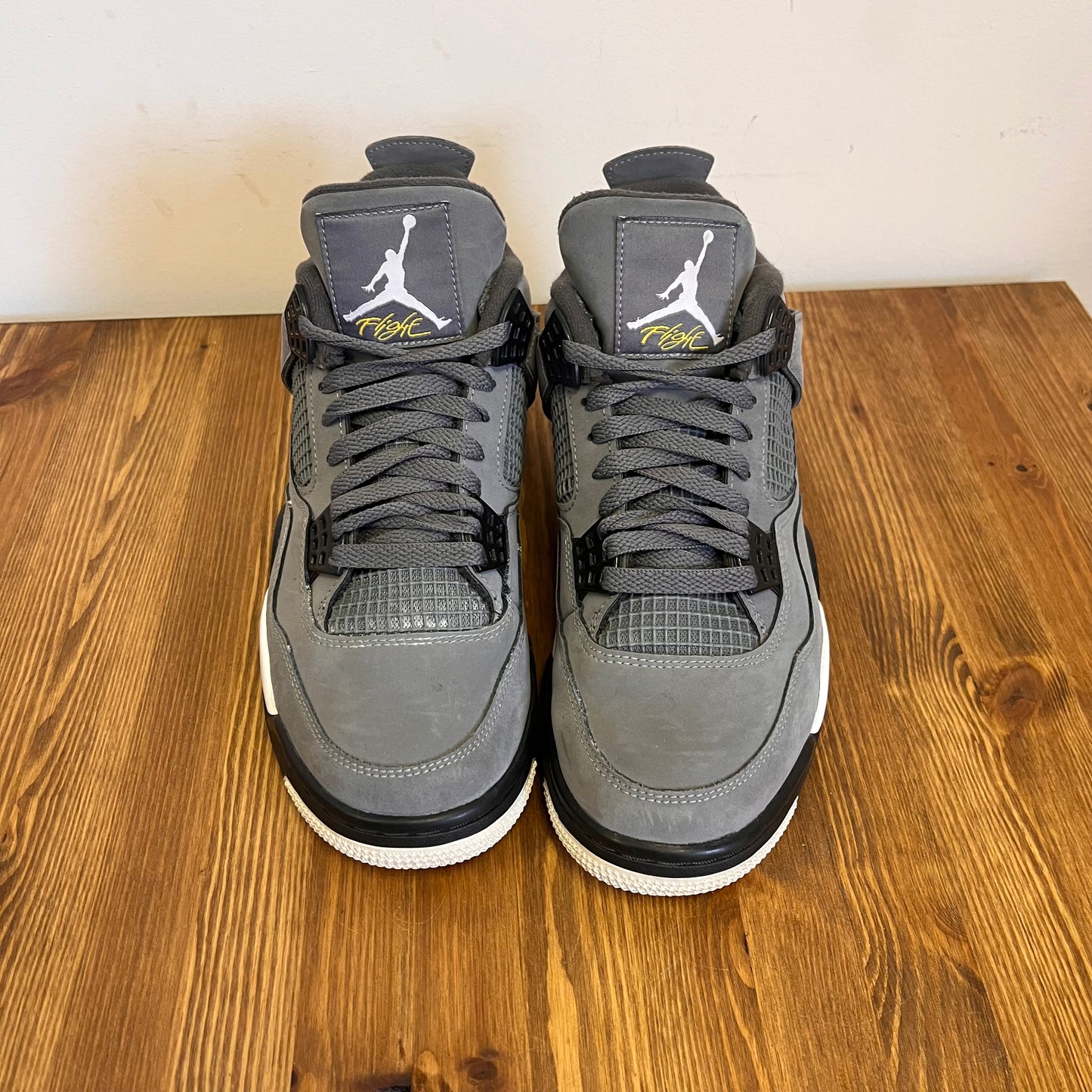 AIR JORDAN 4 COOL GREY 2019 UK7.5 (USED)