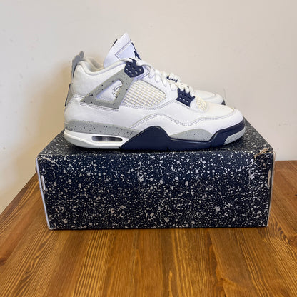 AIR JORDAN 4 MIDNIGHT NAVY UK7.5 (USED)